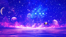 高清星空星河壁纸