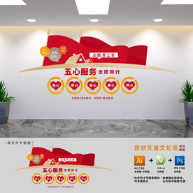 志愿者之家文化墙