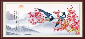 喜上眉梢