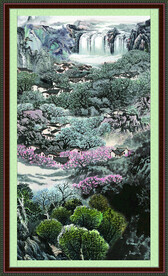 中国风山水