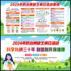 防治碘缺乏病日
