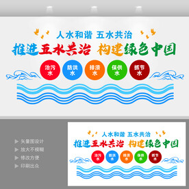 五水共治文化墙