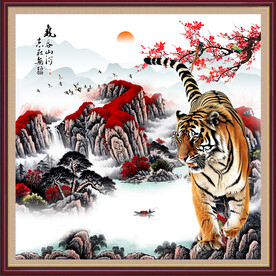 国画老虎