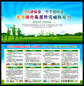 防灾减灾宣传栏