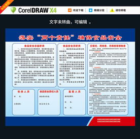 落实两个责任 确保食品安全
