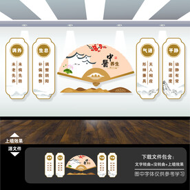 中医院文化墙