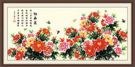 花开富贵牡丹图