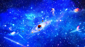 蓝色星空