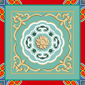 寺庙吊顶