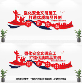 施工安全文化墙