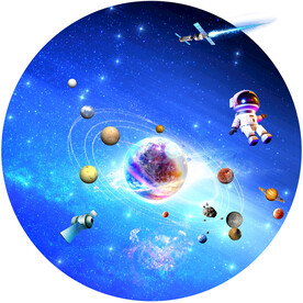 圆形星空吊顶