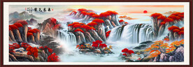 山水风景山水画