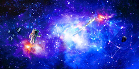 梦幻星空背景