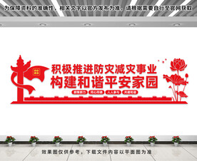 防灾减灾文化墙