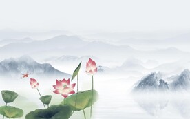 荷花爱莲说
