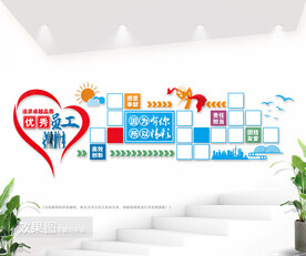 优秀员工照片企业文化墙图片