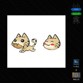 卡通猫咪设计