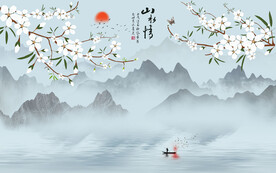 中式意境山水