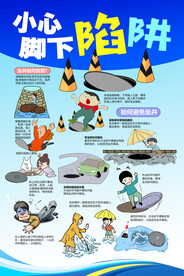 小心脚下陷阱