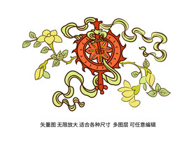 佛八宝 金轮