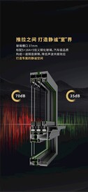 门窗卖点海报 隔音