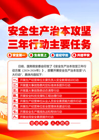 安全生产治本攻坚三年行动方案
