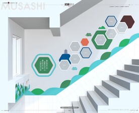 楼梯文化墙