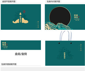 粽香情浓AI礼盒包装