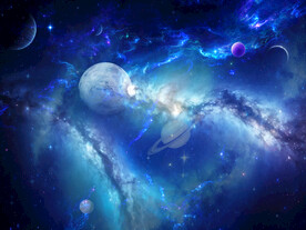 梦幻星空背景