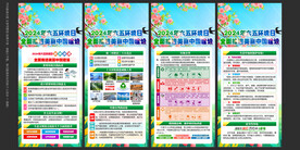 环境日展板