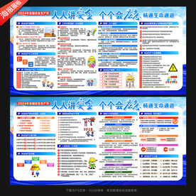安全生产月展板