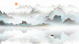 意境山水风景画