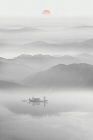 玄关水墨画