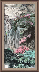 中国画山水画 