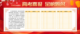高考喜报