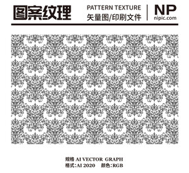 欧式花纹
