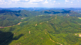 大山村落航拍 