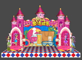 童话城堡舞台