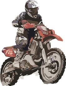 越野摩托车
