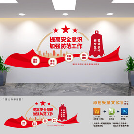 安全生产标语文化墙