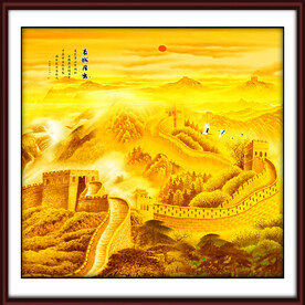 大厅山水画