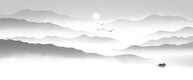 水墨画