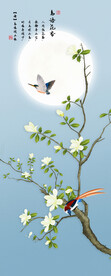 花鸟玄关图
