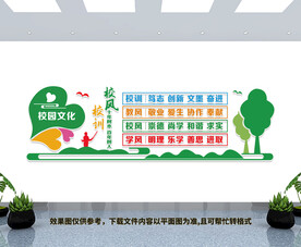 校风校训文化墙