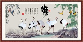 仙鹤图
