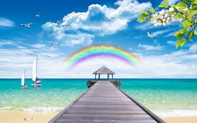 海景木栈道