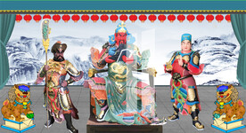 关公神像 