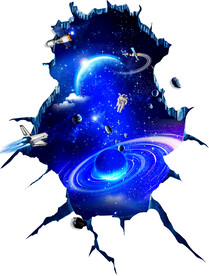 星空立体画