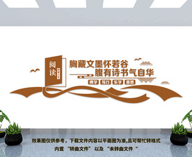 阅读室文化墙