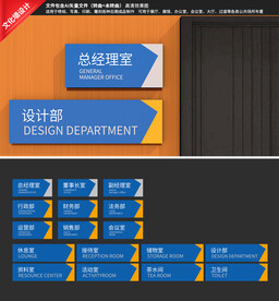 办公室门牌